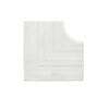 Canto plano para piscina 50×60 — Branco - Thumbnail Image 2