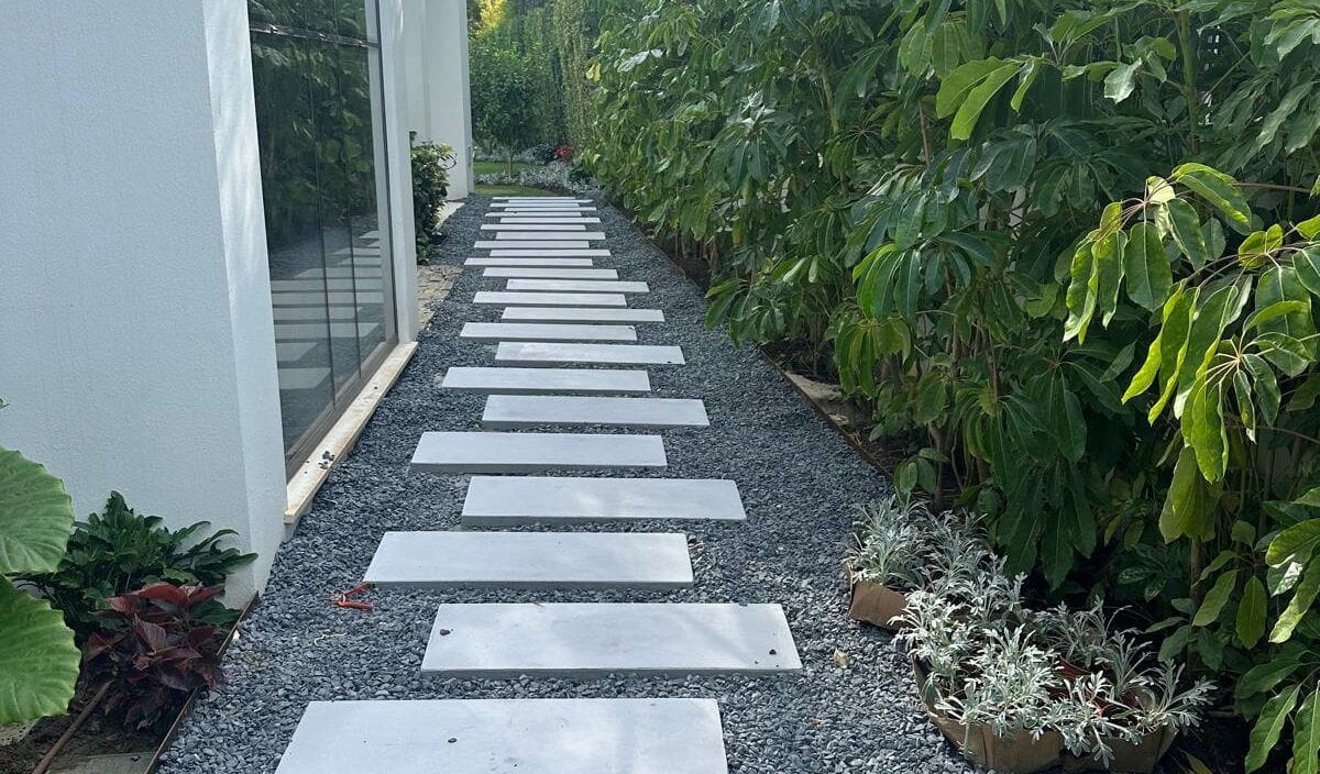 Placa de jardim 40x100 — Branco - Image 4