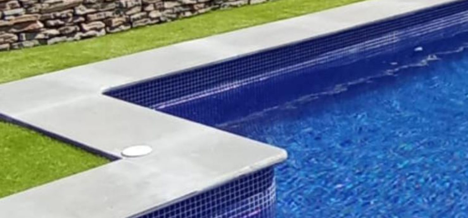 Bordo de piscina 50 — Cinzento