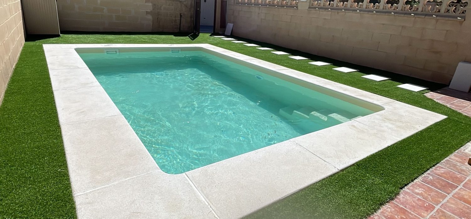 Canto plano para piscina branco 60×60x50 R10