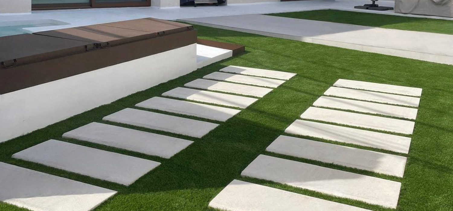 Placa de jardim 40 — Branco